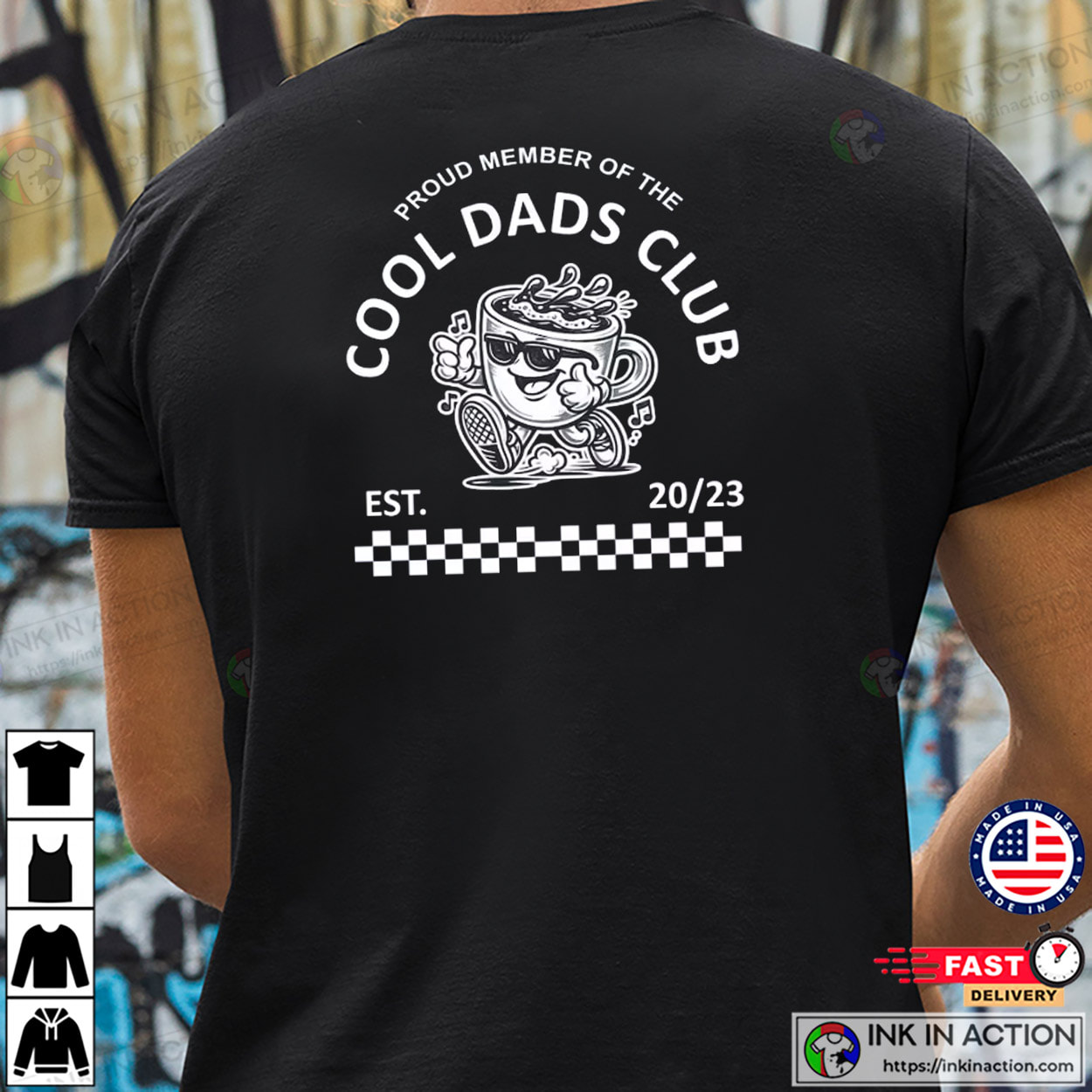 Proud Member Of The Cool Dads Club, Custom Fathers Day Shirts Proud Member Of The Cool Dads Club, Custom Fathers Day Shirts