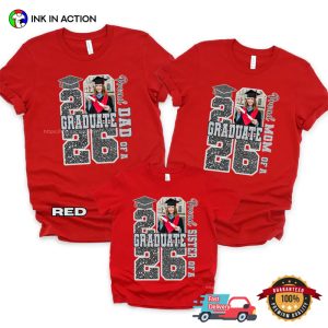 Proud Of A Graduate 2026, Custom Proud Family Graduate Shirt No. 1