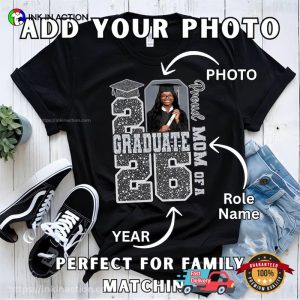 Proud Of A Graduate 2026,Custom Proud Family Graduate Shirt No. 1 2 InkInAction.com