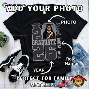 Proud Of A Graduate 2026,Custom Proud Family Graduate Shirt No. 2 1 InkInAction.com