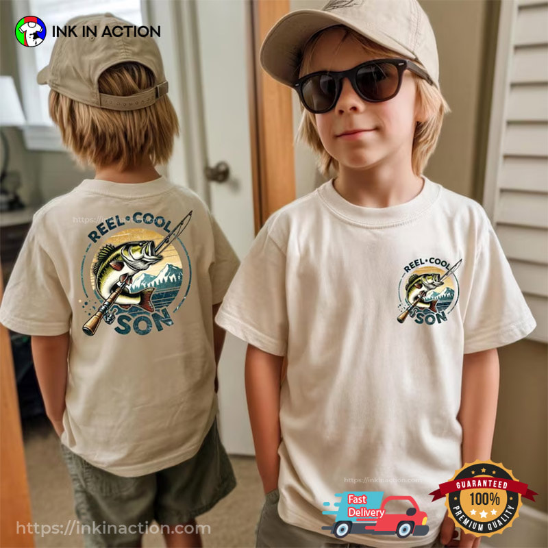 Reel Cool Fishing Family Matching Custom Fishing Shirts Reel Cool Fishing Family Matching Custom Fishing Shirts