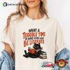 Sarcastic Anti Trump Anti Maga Black Cat Quote Comfort Colors Tee