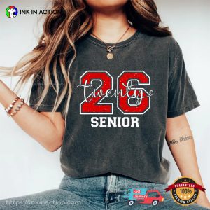 Senior 2026 Graduation Announcement Comfort Colors Shirt