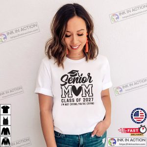 Senior Mom 2027, Class Of 2027 Unisex Shirt
