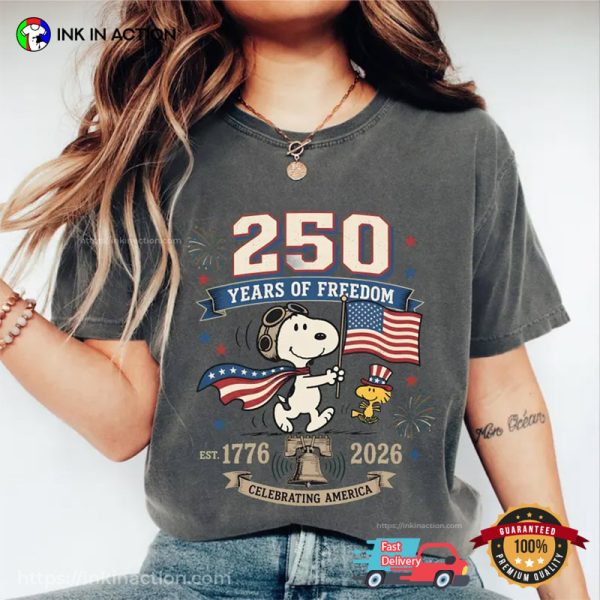 Snoopy 250 Years of Freedom Comfort Colors Shirt 2 InkInAction.com 600x600 (1)
