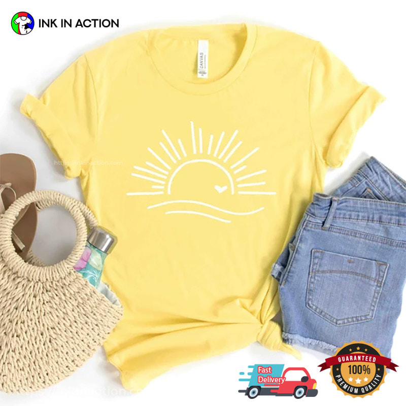 Sunshine First Day Of Summer Cute Tee Sunshine First Day Of Summer Cute Tee