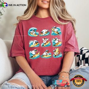 Surfing Goose Cool Surfer Dad Goose Gift Comfort Colors Shirt