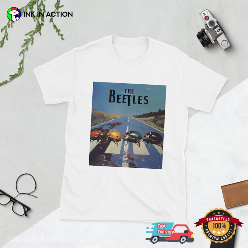 The Beetles Abbey Road Parody Shirt The Beetles Abbey Road Parody Shirt