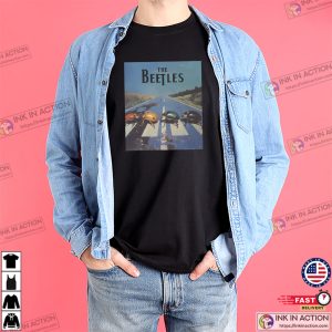 The Beetles Abbey Road Parody Shirt
