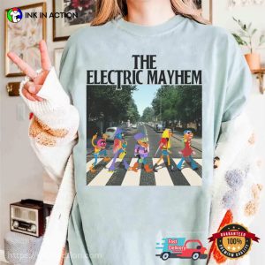 The Electric Mayhem Abbey Road The Muppets Comfort Colors Shirt