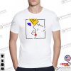 The Kiss Abstract Art Tee
