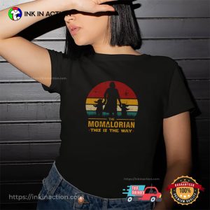 The Momalorian This Is The Way Vintage Star Wars Mom Gift Shirt 3 InkInAction.com