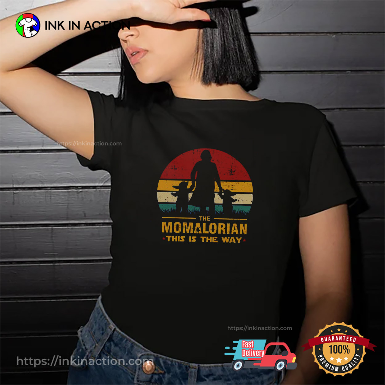 The Momalorian This Is The Way Vintage Star Wars Mom Gift Shirt The Momalorian This Is The Way Vintage Star Wars Mom Gift Shirt