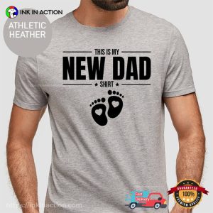 This Is My New Dad Shirt, Pregnancy Announcement Dad Gift Shirt This Is My New Dad Shirt, Pregnancy Announcement Dad Gift Shirt