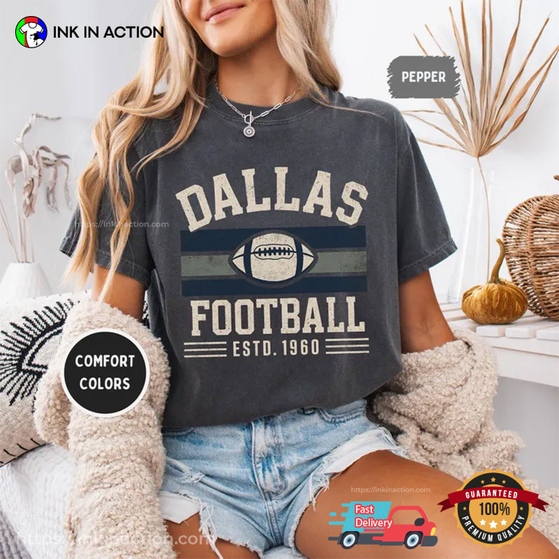 Vintage Dallas Football 1960 Comfort Colors Shirt