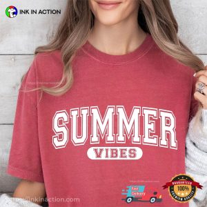 Vintage Summer Vibes Hello Summer Shirt