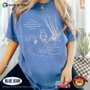 Winnie The Pooh And Piglet Friendship Quote Comfort Colors Tee