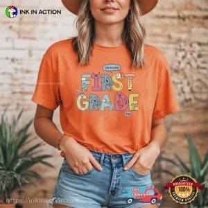 1st Grade Back To School, First Grade Crew Comfort Colors Shirt