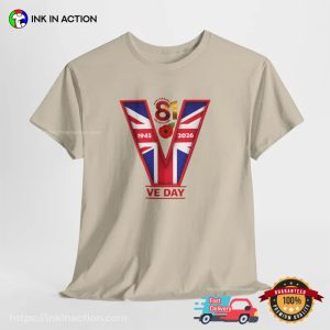 81st Anniversary VE DAY 1945 2026 Shirt 2 InkInAction.com