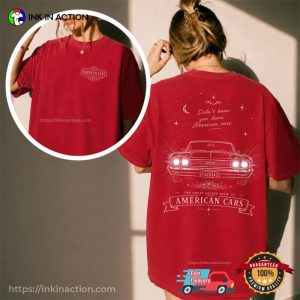 American Cars The Great Divide Tour 26 Comfort Colors Shirt