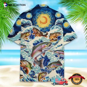 Anglers trout fishing Aloha Shirt 3 InkInAction.com