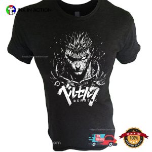 Aura Farming Guts From Berserk Anime Shirt