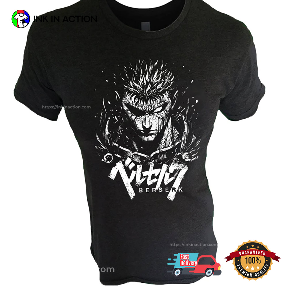 Aura Farming Guts From Berserk Anime Shirt Aura Farming Guts From Berserk Anime Shirt