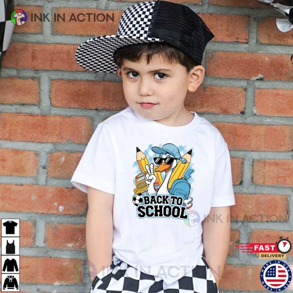 Back To School Goose Cool T shirt