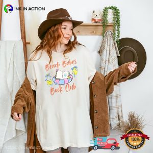 Beach Babes Book Club, Besties Bookish Trip Comfort Colors Shirt 3 InkInAction.com
