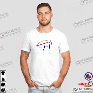Buffalo Ice Hockey Logo Tee 2 InkInAction.com InkInAction.com