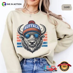 Buffalo Sports Team, Buffalo Wears Sunglasses Retro Shirt
