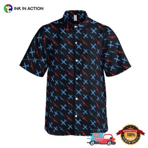 C-130J Hercules Military Aircraft Hawaiian Shirt