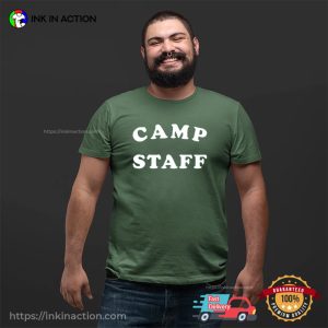 Camp Staff Funny Summer Camping Tee