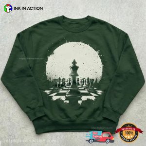 Chess King And His Army Dark Academia Chess Shirt