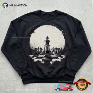 Chess King And His Army Dark Academia chess shirt 2 InkInAction.com