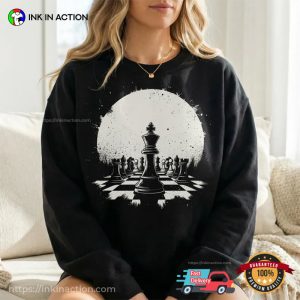 Chess King And His Army Dark Academia Chess Shirt