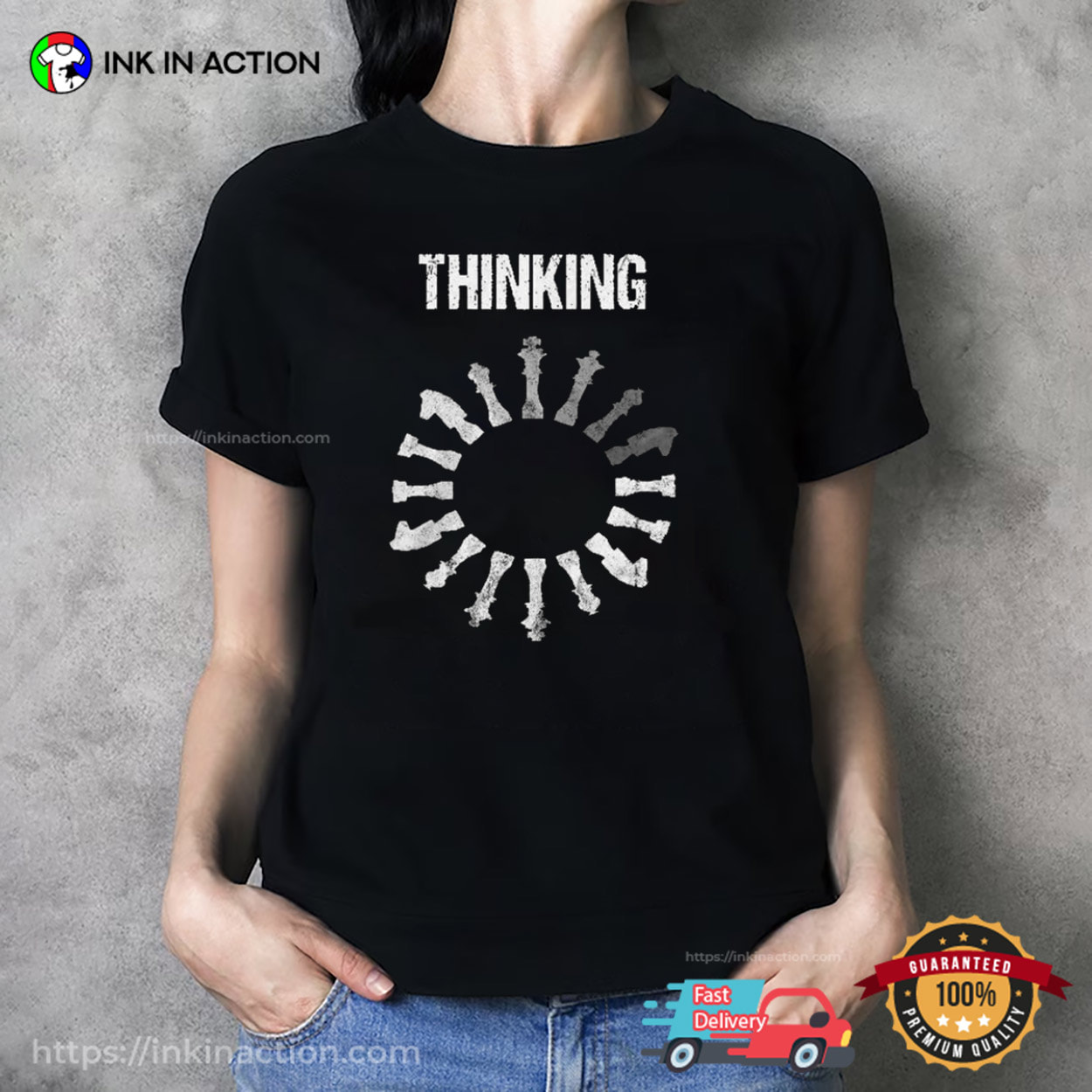 Chess Thoughts Loading, Thinking Sport Shirt Chess Thoughts Loading, Thinking Sport Shirt