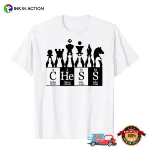 Chess Chemical Elements Table Unisex Shirt
