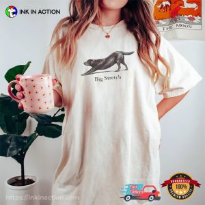 Chocolate Labrador Retriever Big Stretch Funny Comfort Colors Shirt Chocolate Labrador Retriever Big Stretch Funny Comfort Colors Shirt
