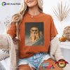 Cool Golden Retriever Drinking Iced Coffee Comfort Colors Shirt