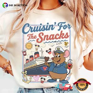 Cruising For The Snacks Vintage Gus Disney Cruise Comfort Colors Shirt