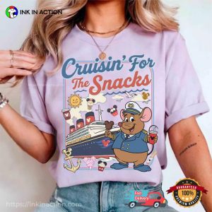Cruising For The Snacks Vintage Gus Disney Cruise Comfort Colors Shirt