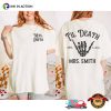 Custom Bride And Groom Married Skeleton Matching Comfort Colors Shirt