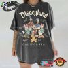 Custom Disneyland Mickey And Friends Signatures Comfort Colors Shirt