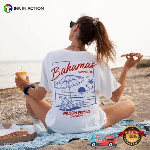 Custom Family Beach Vacation, Family Day Holiday Comfort Colors Shirt