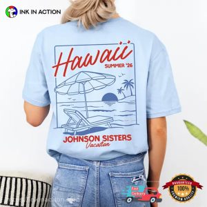 Custom Family Beach Vacation, family day holiday Comfort Colors Shirt 2 InkInAction.com