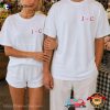 Custom Just Married Honeymoon Couple Gifts Comfort Colors Shirt