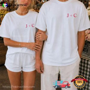 Custom Just Married Honeymoon Couple Gifts Comfort Colors Shirt