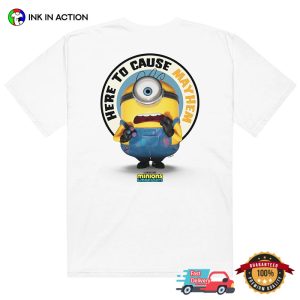 Custom Name Content Creator Minions And Monsters Cartoon Shirt