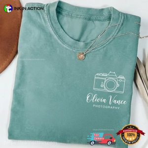 Custom Name Photography Cameraman Comfort Colors Shirt 2 InkInAction.com